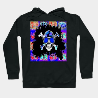 graffiti urban skull Hoodie